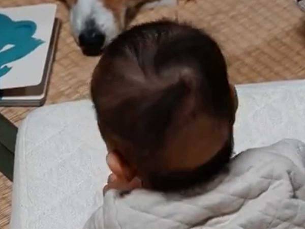 寝かしつけに失敗した光景に、５万人がいいね　「この世のかわいいが集まっている」