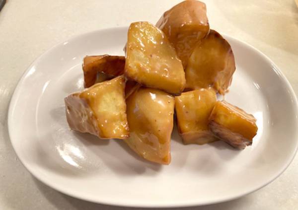 大学イモがキャラメル味のスイーツに！　「一気に洋風だ」「そんな方法があったとは」