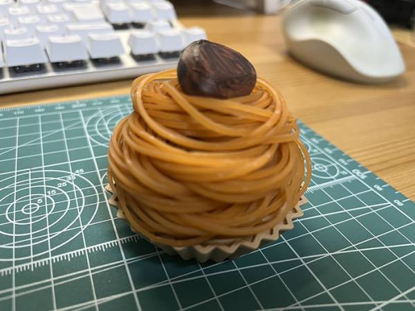 「モンブラン…かと思ったら違う！」　正体に「二度見した」「天才すぎて叫んだ」