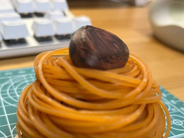 「モンブラン…かと思ったら違う！」　正体に「二度見した」「天才すぎて叫んだ」