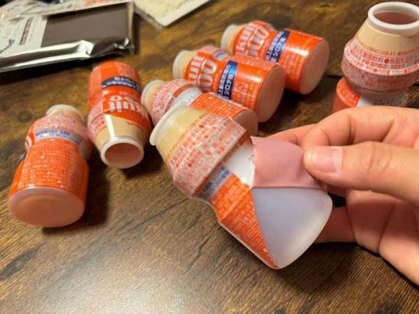 飲んだヤクルトの容器、捨ててる？　簡単なリメイク方法にテンションが上がる