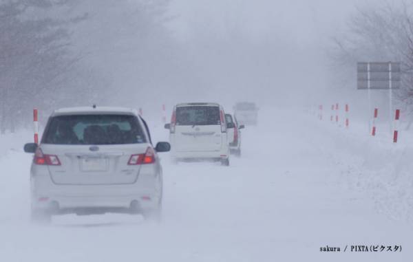 雪道の運転は怖い…　ポイントを解説した『画像４枚』が役に立つ！
