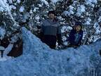 全長約６メートル　親子が家の前に作った『雪像』に全米が熱狂　「本物みたいだ！」