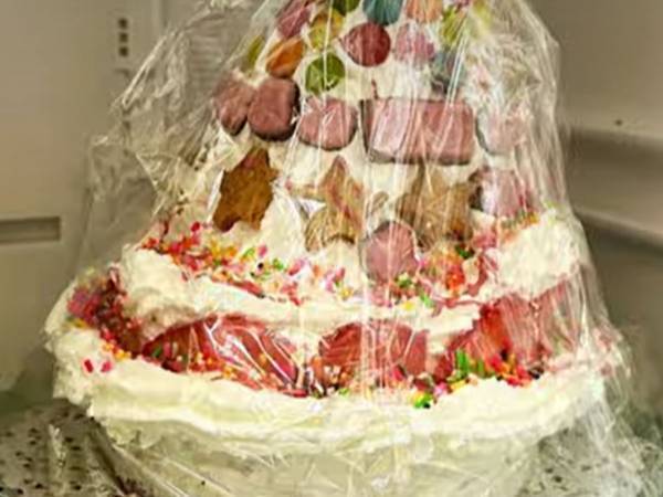 夫が作った『女子高生っぽいケーキ』に「盛れとるがな」「天才」