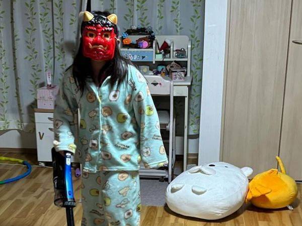 黙々と何かをする鬼　『節分前日』の様子に「知らなかった」