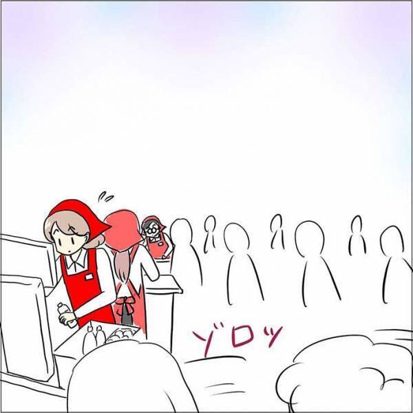 「レジ打ちの店員が足りない…」退勤時間に混雑した店内を見て、女性は？