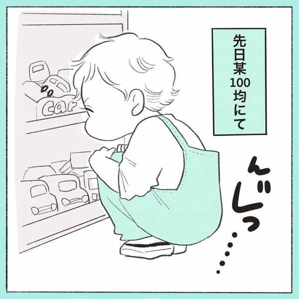 １００均でオモチャを３つ欲しがる息子　渋々購入すると…？