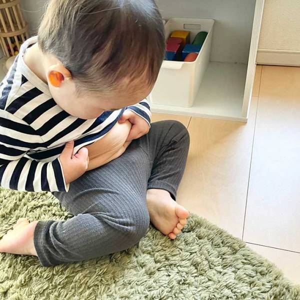 おへそを発見した息子　お風呂で自慢してきたけれど？　「違う、それはヘソじゃない」