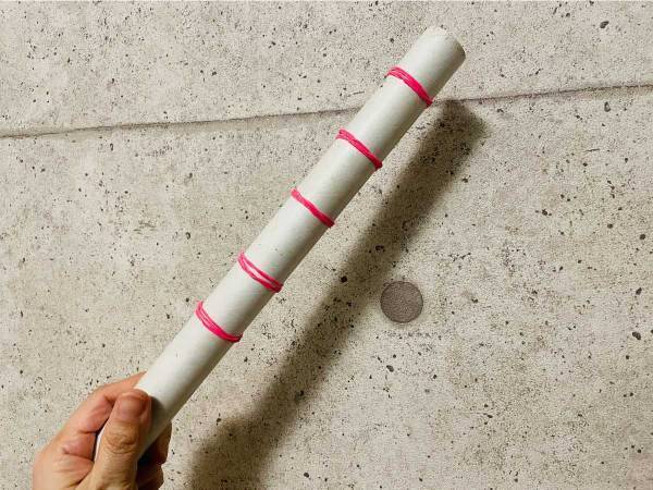 ラップの芯、捨てないで！　意外な活用法に「どんどん絡みつく！」