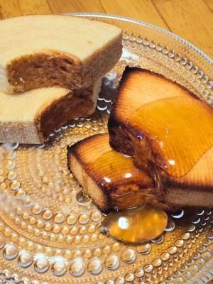 パサパサになるバウムクーヘン　便利な保存術に「コレは簡単」「いいこと聞いた」