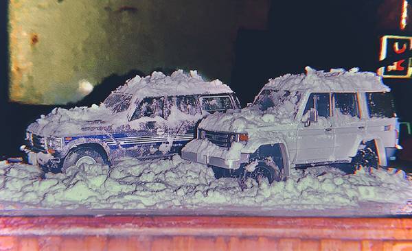 大雪の中の車…と思ったら？　その正体に「その手があったか」「天才かよ」