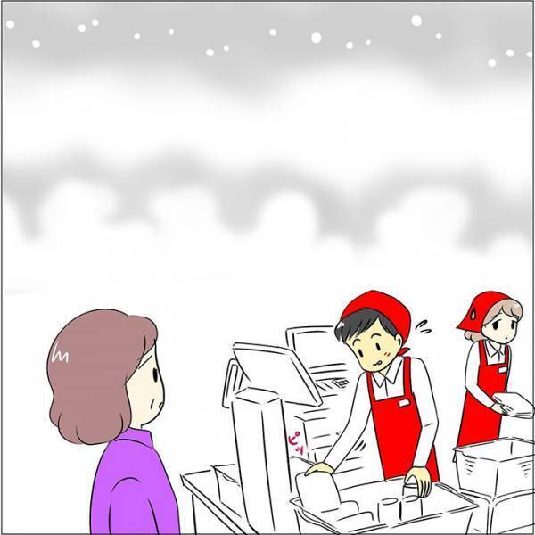 くしゃみ後、カゴの品物を触ったバイト男性　展開に「まさに神様」「かっこいい！」