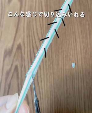 排水口掃除に使うのはストロー１本　まさかの発想に「ごっそり」「便利だわ」