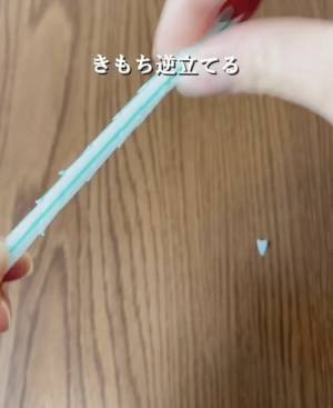 排水口掃除に使うのはストロー１本　まさかの発想に「ごっそり」「便利だわ」