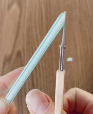 排水口掃除に使うのはストロー１本　まさかの発想に「ごっそり」「便利だわ」