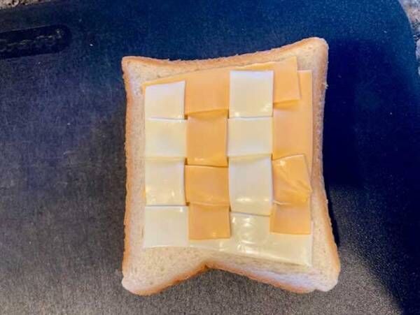 チーズトーストの写真