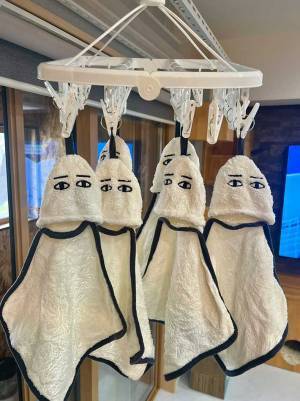 部屋干しされた『タオル』が「ちょっと怖い」理由　「すぐ１００均に行こう」