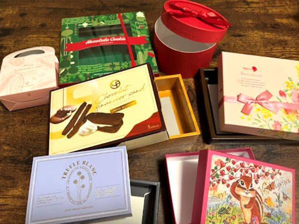 バレンタインにもらったチョコ　箱が超かわいくて捨てられないので…？