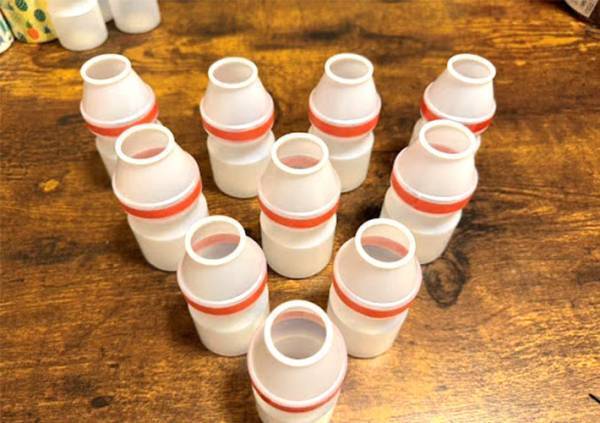 空のヤクルト容器の超楽しい使い道に「ためておいてよかったー！」