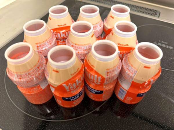 空のヤクルト容器の超楽しい使い道に「ためておいてよかったー！」