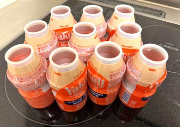 空のヤクルト容器の超楽しい使い道に「ためておいてよかったー！」