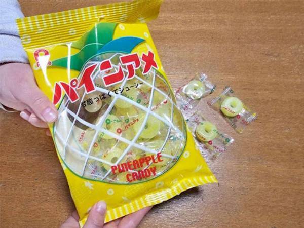 『パインアメ』の全く思いつかなかった食べ方に、７歳の娘が大興奮！