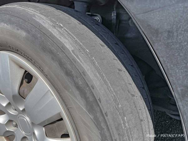 タイヤの『製造年月日』にゾッ！　警視庁の注意喚起に「知らなかった」