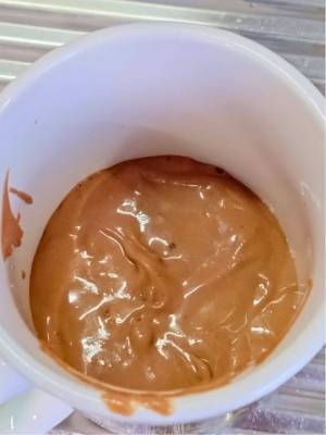 スーパーカップで作る『マグカップケーキ』に「毎日コレ」「簡単すぎ」