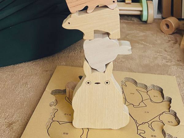 「３２歳児積み木の天才」　写真に「声が出た」「このまま飾っておきたい！」