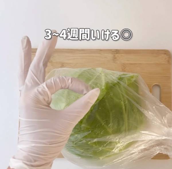 たったこれだけで！？　 キャベツの鮮度を長持ちさせる驚きの方法とは