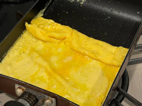 納豆のたれが余っていませんか…？　卵焼きに入れるだけで高級感を演出！