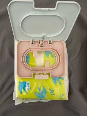 おしりふきが何枚も出てくる…　蓋をこうするだけで？「もっと早く知りたかった」