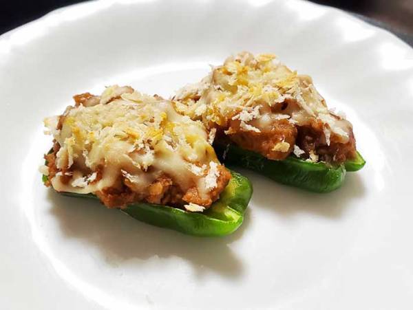 肉だね作り不要のピーマンの肉詰め　「こんなにすぐできるなんて」