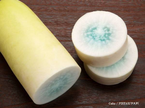 大根を切ったら青く変色してた！　捨てようと思ったら…「勘違いしてた」「そうだったの！？」