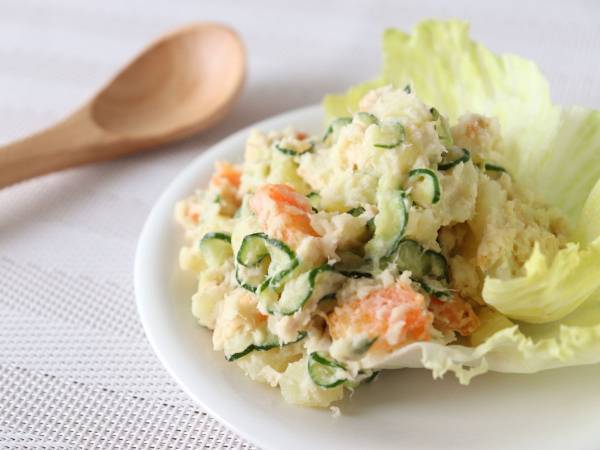 簡単時短！　電子レンジで作るポテトサラダが「ナイスアイディア」