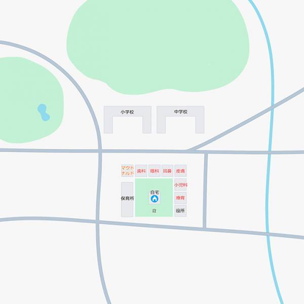 「絶対住みたい」　理想の条件をすべて入れた地図が話題