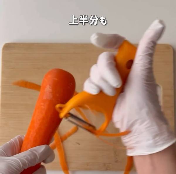 そのピーラー、逆手で持ってみて　メリットに「今日からコレ」「目から鱗」