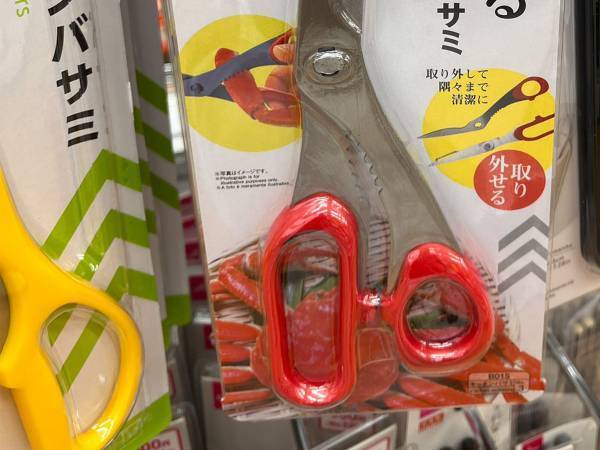 １００均で見つけた『ハサミ』　用途に「これだから人間は」「なんと残酷」