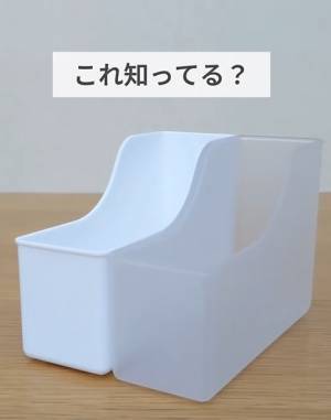ソレの収納に使えるとは！　１００均の調味料袋ケースに「買うしかない」
