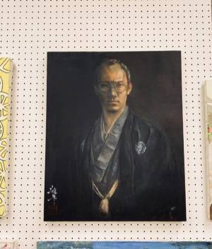 大学で『自画像』を描いた男性　絵を見ると…「五度見した」「え？」