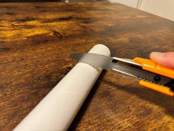 捨てずにいたラップの芯　思わぬ使い道に「全部続けたい！」