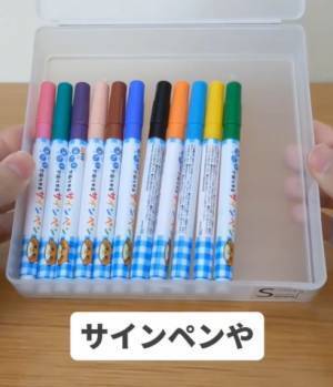 半透明ならではの使いやすさ　セリア『フタ付きケース』に「収納スッキリ」「便利」