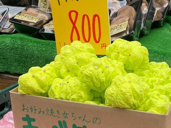 青果店に見慣れぬ野菜が？　ダンボールに入った『正体』に「すごくいい」