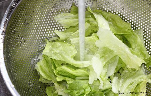 「洗う必要なんてある？」　野菜を洗わずサラダに使うと…「ヒエッ」「危なかった」