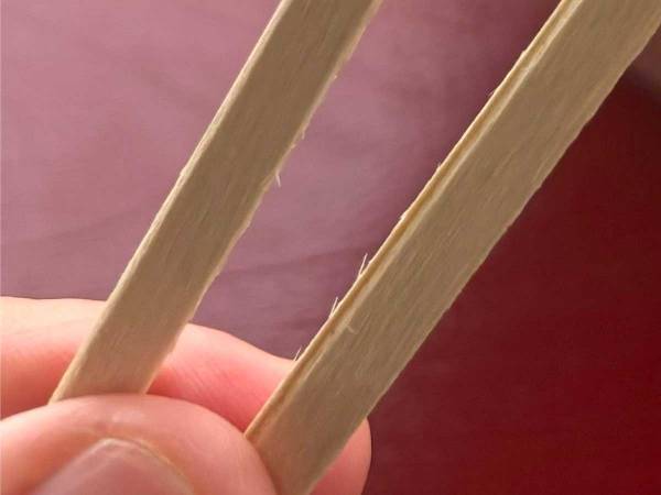 担々麺を食べようと、割り箸を割ったら…「未知の物理が働いた」「神がかってる」