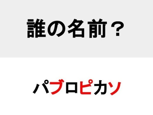 誰もが知ってる天才画家　この人ダレ？【クイズ】