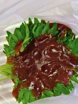 大葉に焼肉のタレかけてみて！　うますぎて「おかわり止まらん」