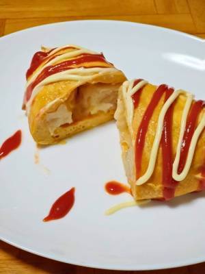 エビシューマイと卵を一緒に… 　仕上がりに「これは発明」「早速作る」