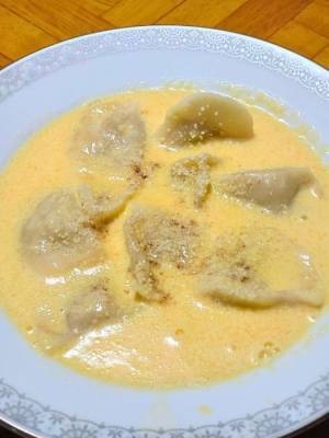 冷凍水餃子をこうしてレンチン５分　思わぬウマさに「想像つかん」「ハマった」