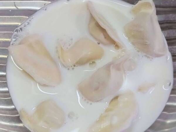 冷凍水餃子をこうしてレンチン５分　思わぬウマさに「想像つかん」「ハマった」